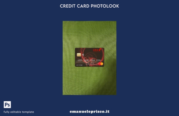 stile verificato modello frontale photolook mastercard Burkina Faso United bank 
